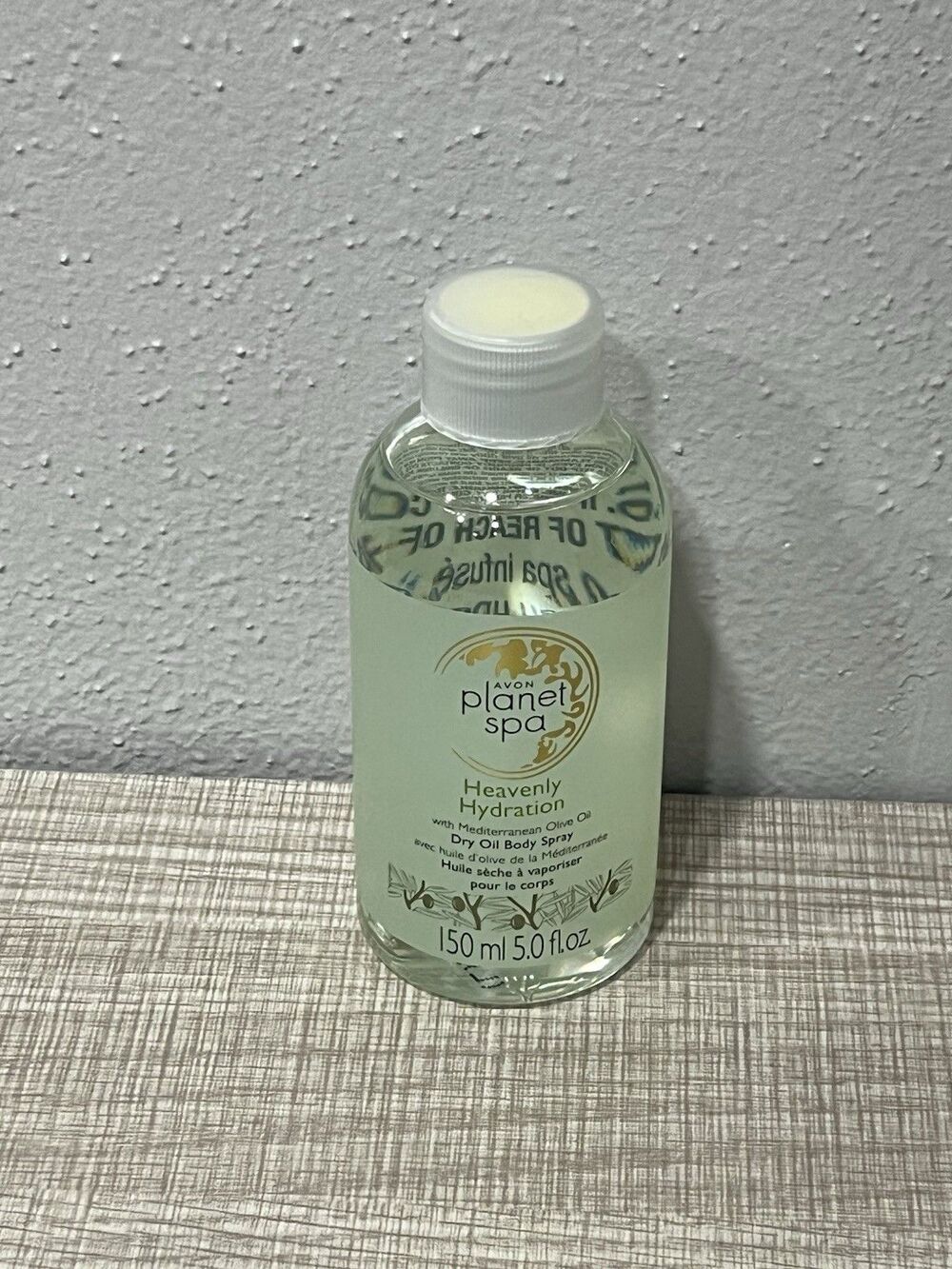 Avon Planet Spa Heavenly Hydration Dry Oil Spray w/Mediterranean Olive Oil NEW
